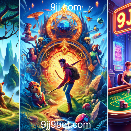 Descubra o Mundo dos Jogos de Aventura no 9jj.com